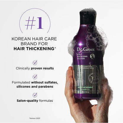 Korean Hair Thickening Shampoo